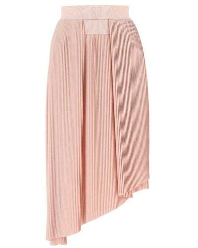 givenchy faux leather skirt|givenchy pink skirt.